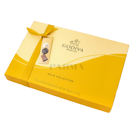 Շոկոլադե կոնֆետներ «Godiva Gold Collection» հավաքածու 258գ
