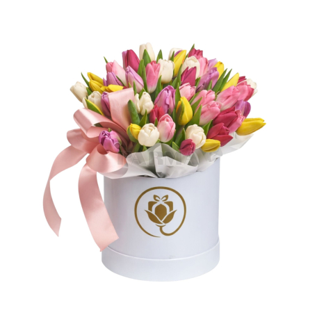 Composition "Latona Flowers" tulips 30pcs