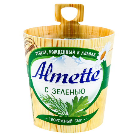 Պանիր կաթնաշոռային «Almette» կանաչիով 150գ