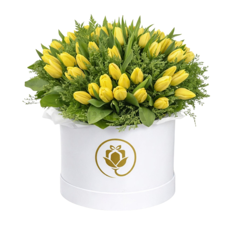 Composition "Latona Flowers" tulips 75pcs