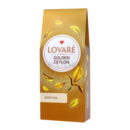 Թեյ «Lovare Golden Ceylon» սև 80գ