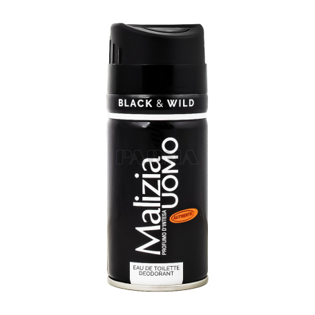 Deodorant "Malizia Uomo Black & Wild" 150ml