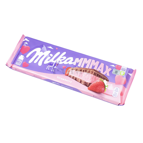 Շոկոլադե սալիկ «Milka» ելակ 300գ