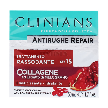 Крем для лица "Clinians Antirughe Repair Collagene" против морщин 50мл