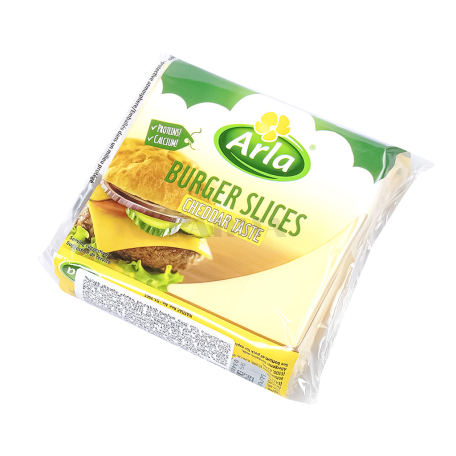 Հալած պանիր «Arla Burger» Չեդեր 200գ
