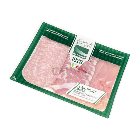 Երշիկ «Fumagalli Antipasto Misto» տեսականի, հում հնեցված, կտրատած 120գ