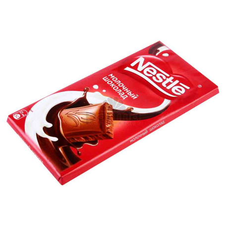 Շոկոլադե սալիկ «Nestle» կաթնային 90գ