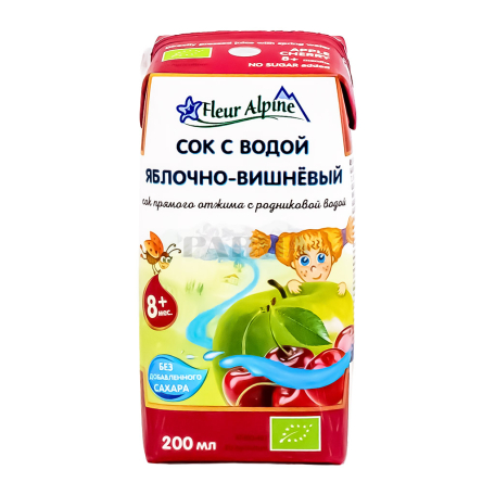 Natural juice "Fleur Alpine" cherry 200ml