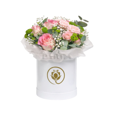 Composition "Latona Flowers" rose, peony