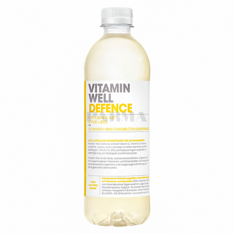 Ջուր վիտամինացված «Vitamin Well Defence» ցիտրուս 500մլ