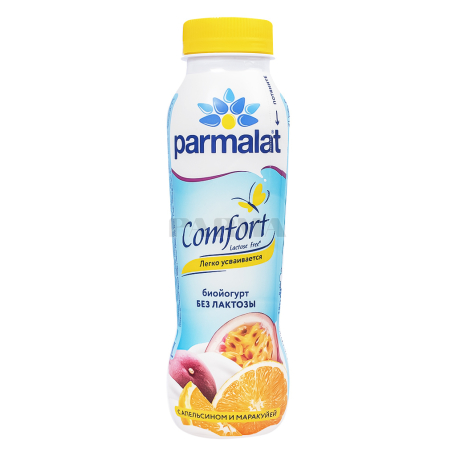 Յոգուրտ ըմպելի «Parmalat» նարինջ, մարակույա, առանց լակտոզա 1.5% 290գ