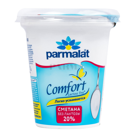 Сметана «Parmalat» безлактозная 20% 300г