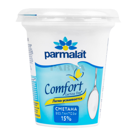 Сметана «Parmalat» безлактозная 15% 300г