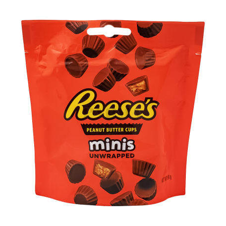 Շոկոլադե կոնֆետներ «Reese`s Minis Unwrapped» կաթնային 90գ