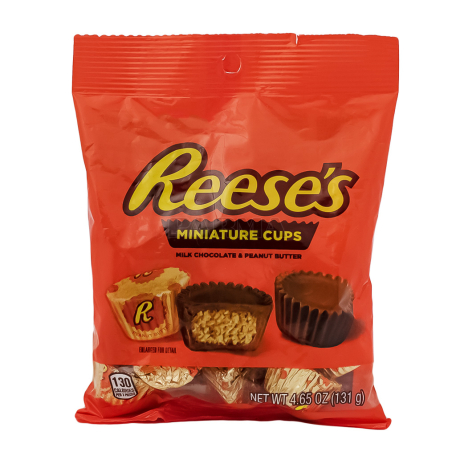 Շոկոլադե կոնֆետներ «Reese`s Miniature Cups» կաթնային 131գ