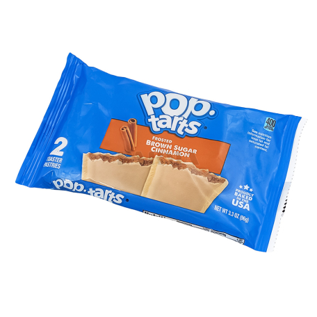 Թխվածքաբլիթ «Pop Tarts» զեֆիր, շականակագույն շաքարավազ, դարչին 96գ