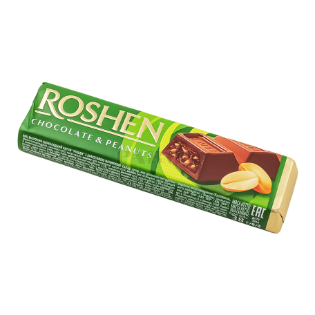 Բատոն «Roshen» կաթնային, գետնանուշ 38գ
