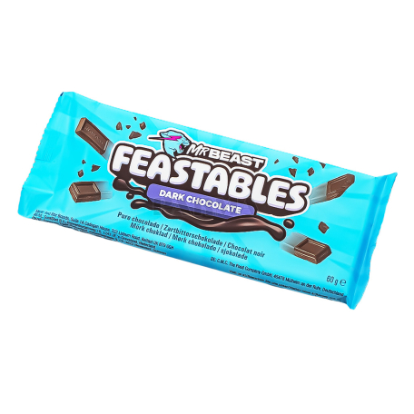 Շոկոլադե սալիկ «Mr.Beast Feastables» կակաո 60գ