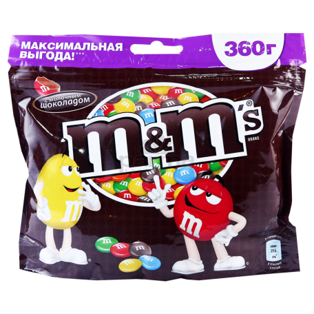 Դրաժե «M&M`s» շոկոլադե 360գ