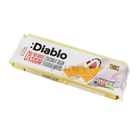 Վաֆլի «Diablo» կոկոս, առանց շաքար 150գ