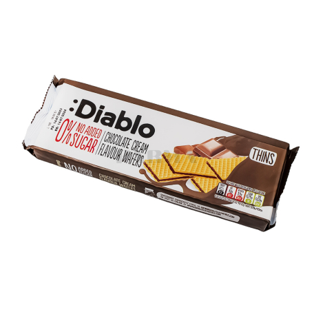 Վաֆլի «Diablo» շոկոլադ, առանց շաքար 150գ