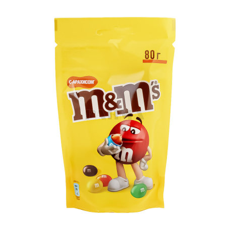 Dragee "M&M's" peanut 80g
