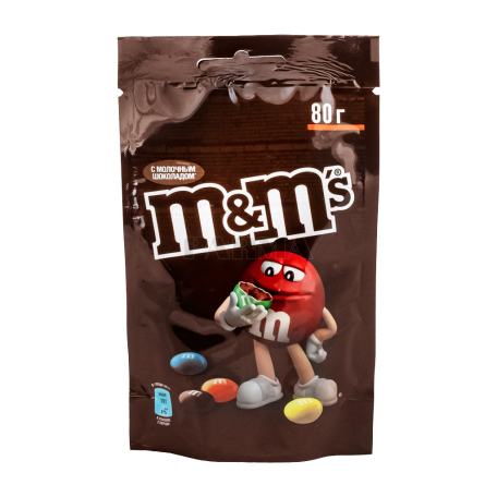 Dragee "M&M's" chocolate 80g