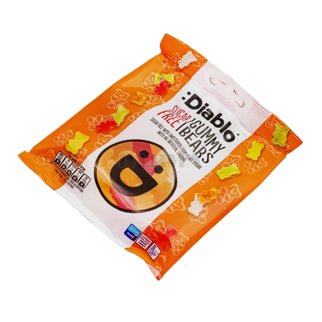 Դոնդողանման կոնֆետներ «Diablo» արջուկներ, առանց շաքար 75գ