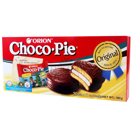 Թխվածքաբլիթ «Choco-Pie» 180գ