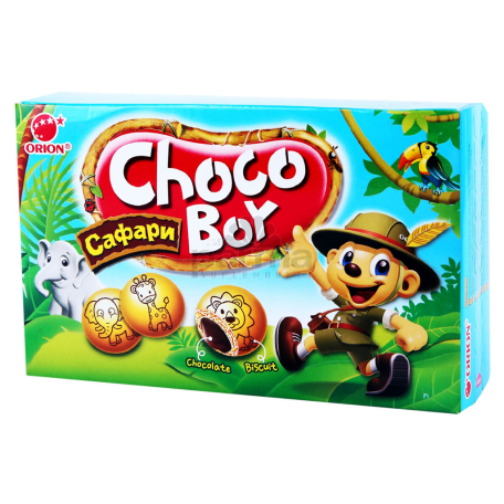 Թխվածքաբլիթ «Choco-Boy Safari» 45գ