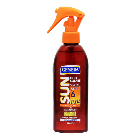 Spray-oil "Genera SPF6" for tanning 150ml