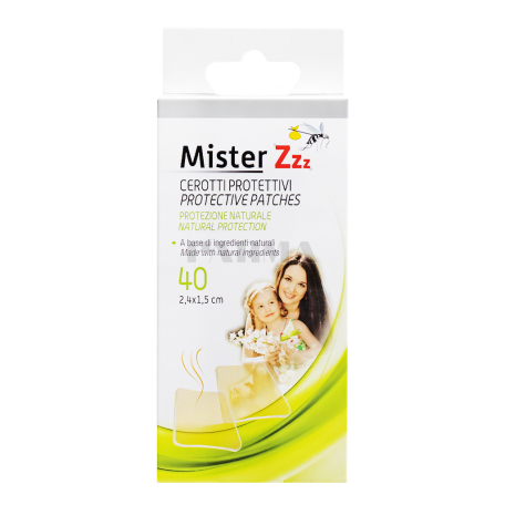 Հակամիջատային հեղուկ «Mister Zzz» օրգանիկ 40հատ