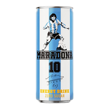 Էներգետիկ ըմպելիք «Maradona» առանց շաքար 250մլ