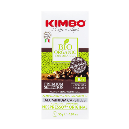 Սուրճի հաբեր «Kimbo Bio Organic» 55գ