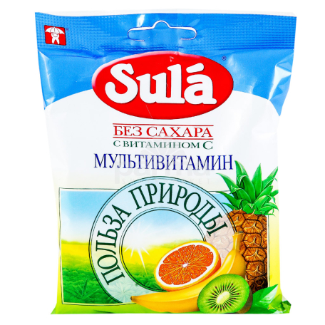Սառնաշաքար «Sula» մուլտիվիտամին, առանց շաքար 60գ