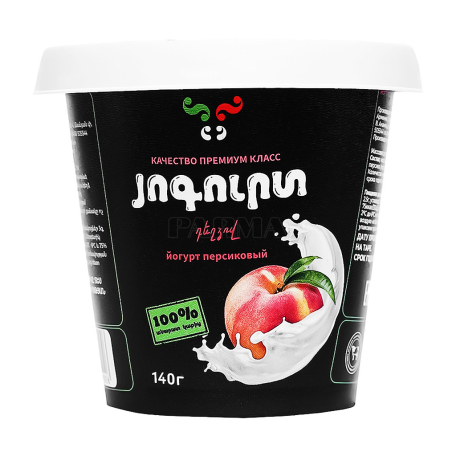 Йогурт "Дили" персик 2.5% 140г