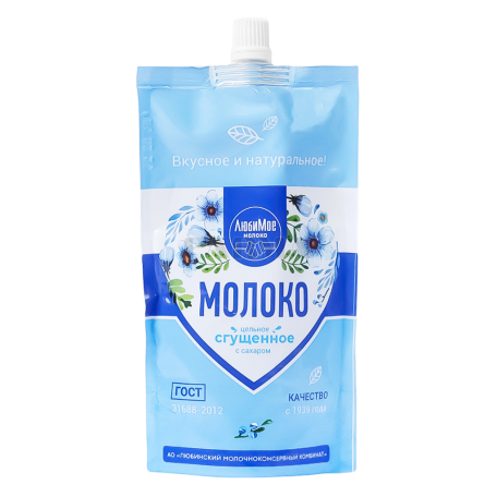 Խտացրած կաթ «Любимое Молоко» 8.5% 280գ