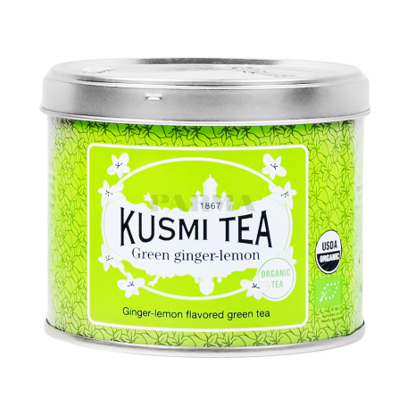 Թեյ «Kusmi Organic» կանաչ, կոճապղպեղ, կիտրոն 100գ