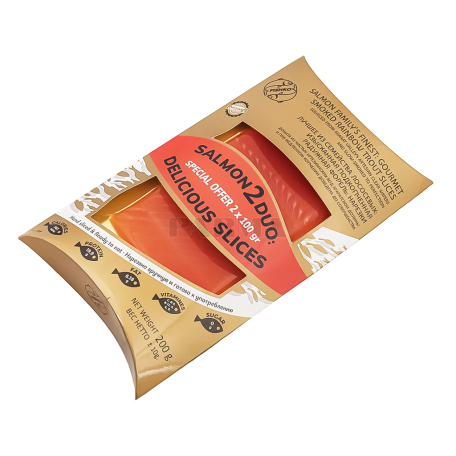 Кусочки форели