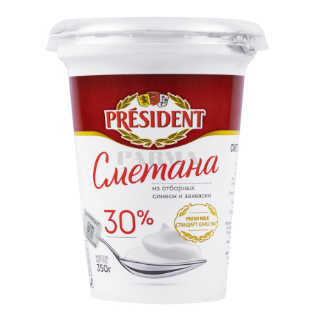 Թթվասեր «President» 30% 350գ