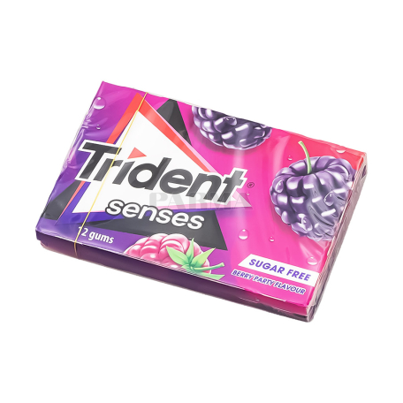 Chewing gum "Trident" berries, sugar-free 23g