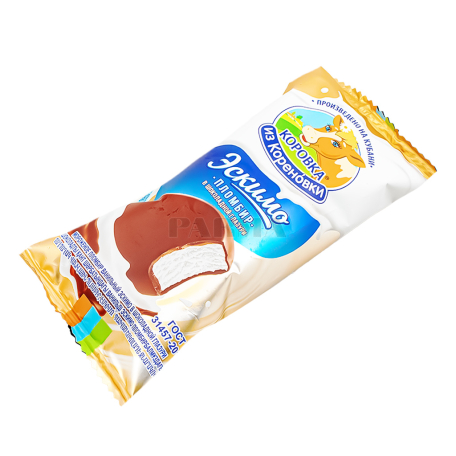 Պաղպաղակ «Коровка из Кореновки» էսկիմո, վանիլային 70գ