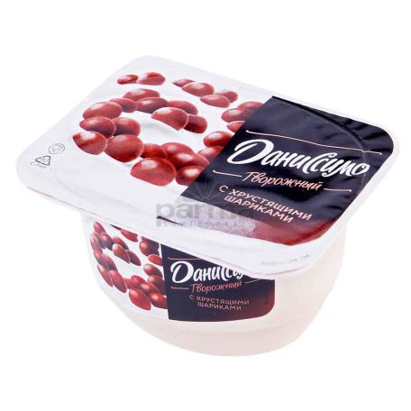 Կաթնաշոռային արտադրանք «Danone Даниссимо» շոկոլադե գնդիկներ 7.2% 130գ