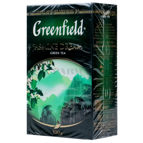 Թեյ «Greenfield Jasmine» կանաչ 100գ