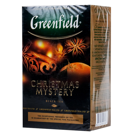 Թեյ «Greenfield Christmas Mystery» դարչին 100գ
