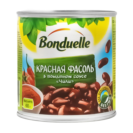 Կարմիր լոբի «Bonduelle» չիլի սոուսով 425գ