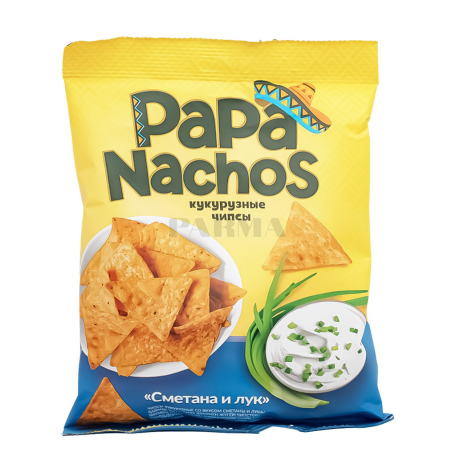Chips "Nachos" corn, onion, sour cream 75g