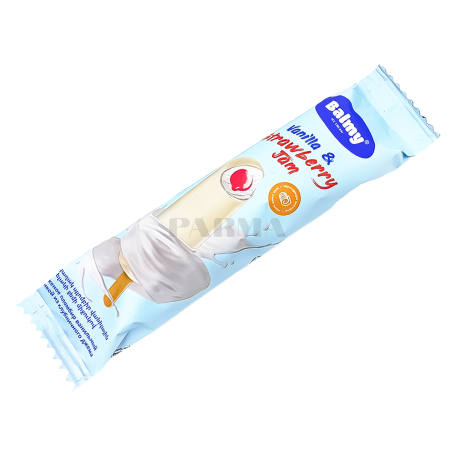 Պաղպաղակ «Balmy» վանիլային, ելակ 70գ