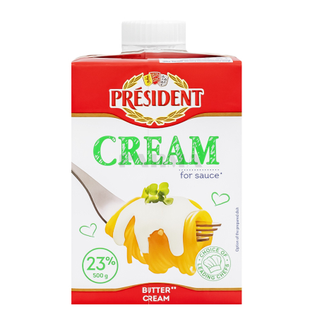 Cream for sauce