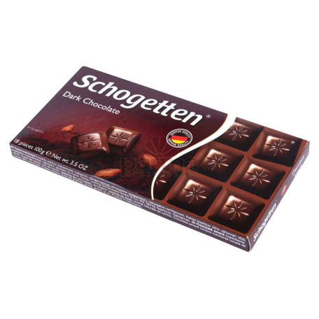 Շոկոլադե սալիկ «Schogetten» դառը շոկոլադ 100գ